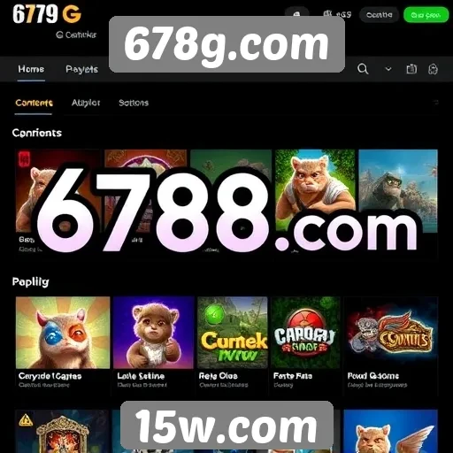 Análise da biblioteca de jogos disponíveis no 678g.com